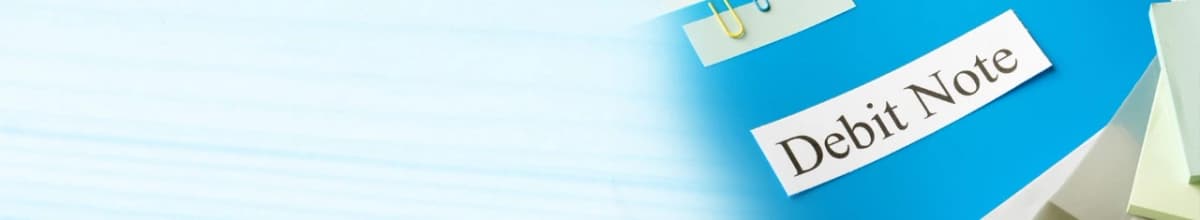 Debit notes Invoice Generator banner