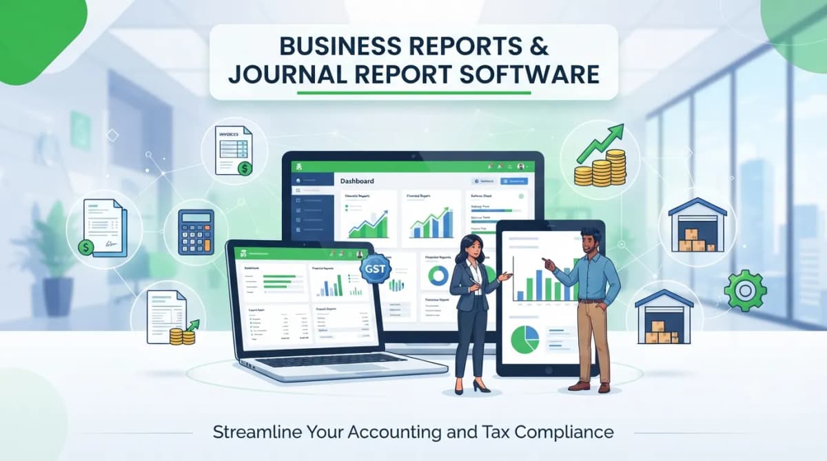 Business reports journal report software