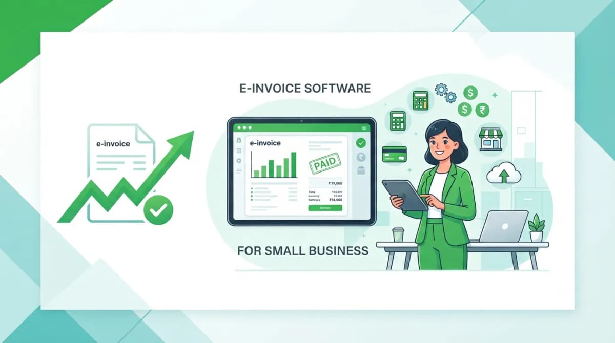 E-invoice software for small business