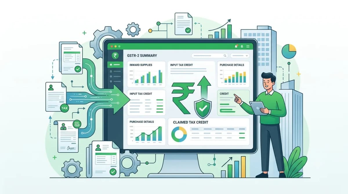 Gst tax reports gst2 summary report software