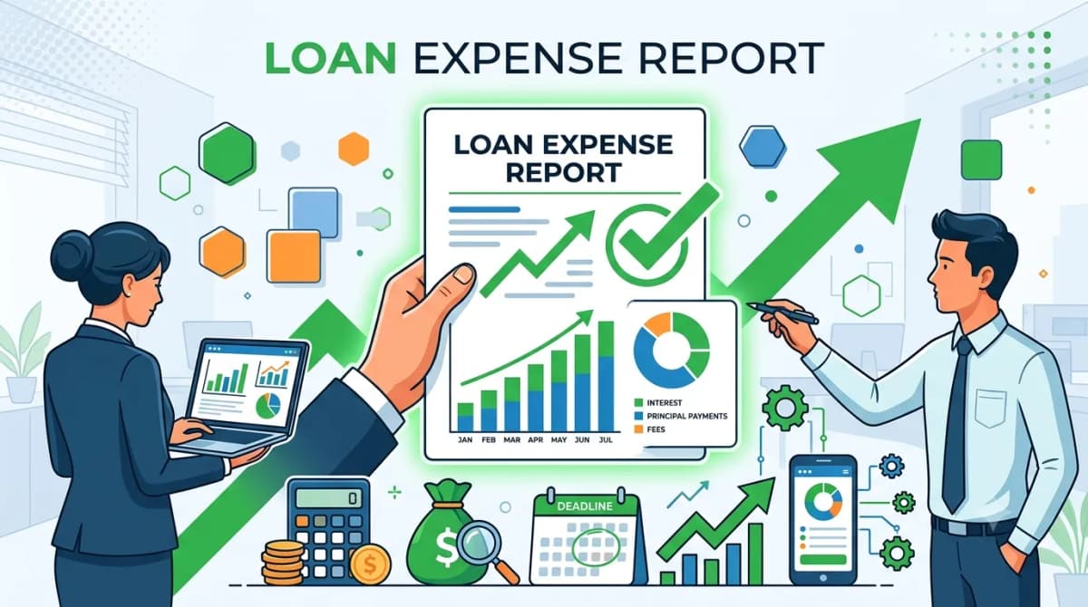 Loan expense report