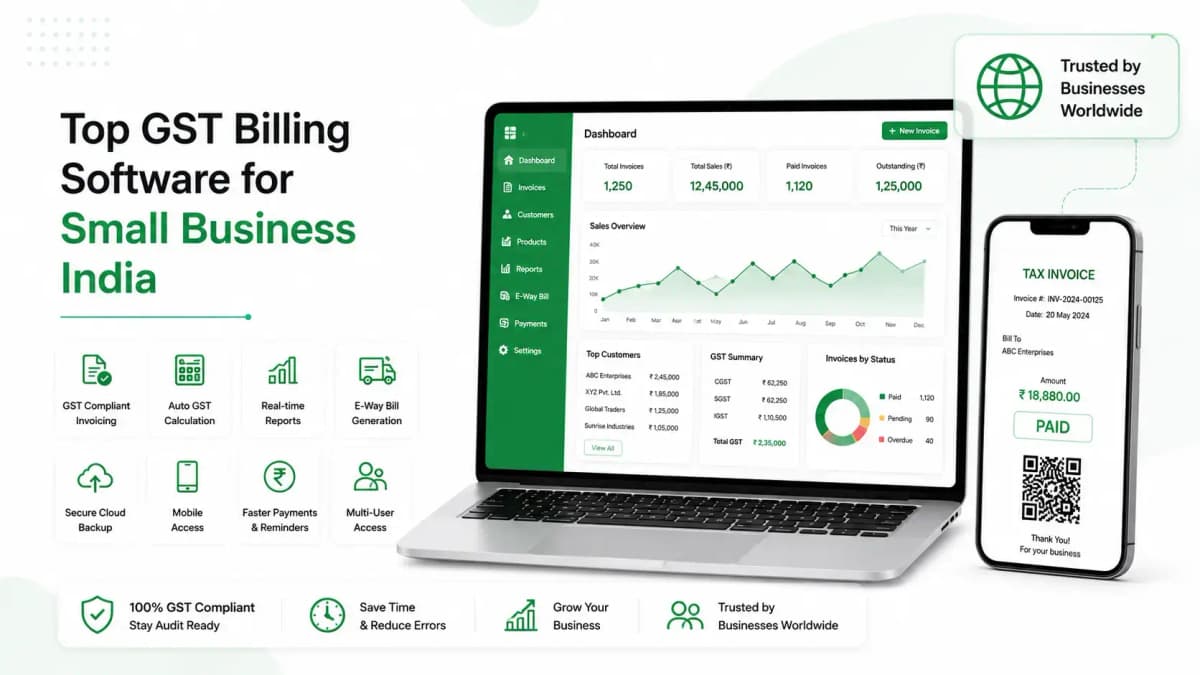 Top GST Billing Software for Small Business India 2026