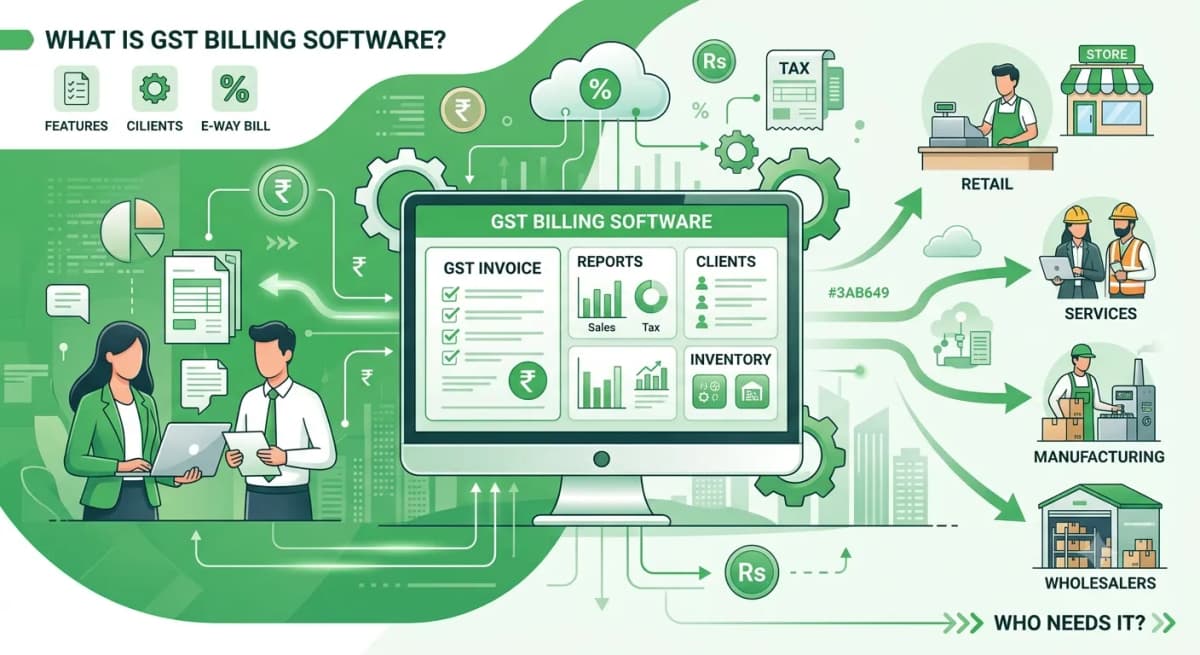 What is GST billing software and who needs it?